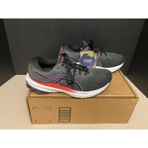 New! Womens Asics Gel GT 1000 11 “Black/Orchid” Running Shoes. Size 7. Awesome!